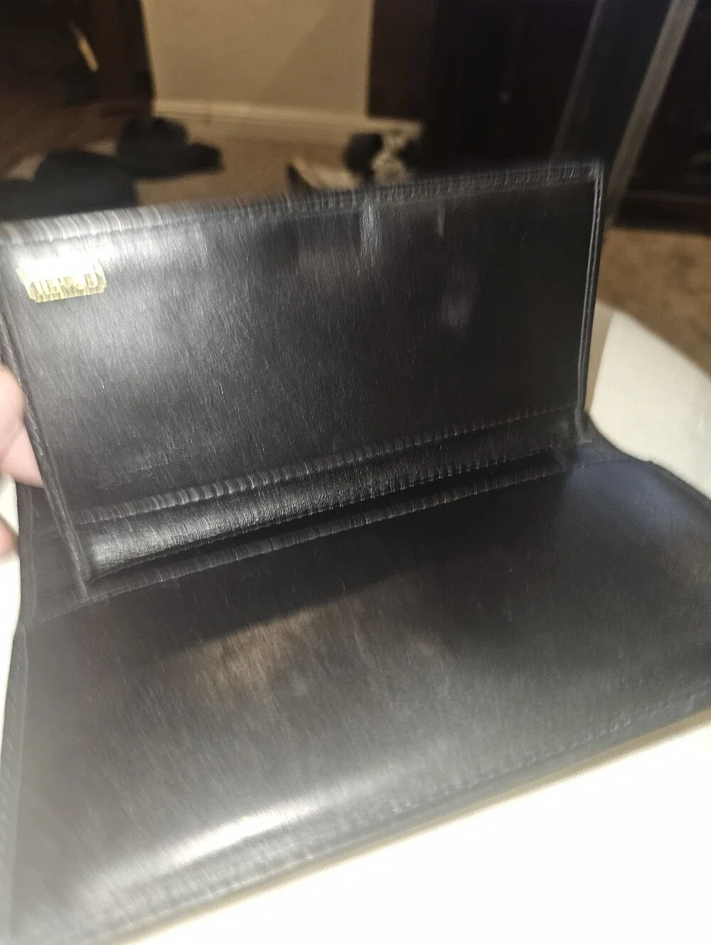 Coach trifold wallet